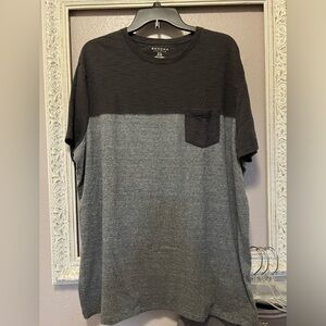 Sonoma Two Tone Gray Pocketed Tee